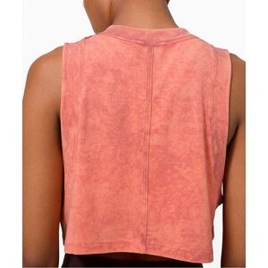 Lululemon All Yours Crop Tank Size 10 in Cloudy Wash Cherry Tint